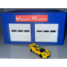 Garage avec portes ouvrantes compatible Hot Wheels