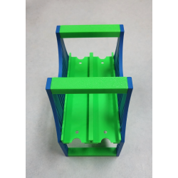 Pont surélevé double piste compatible Hot Wheels