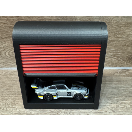 Garage double avec porte coulissante