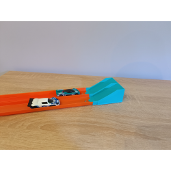 Double rampe saut long compatible Hot Wheels et Monster Trucks