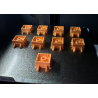 Adaptateur brique Duplo vers piste Hot Wheels - Pack de 5