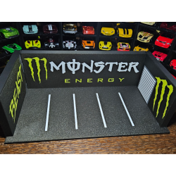 Garage Monster Energy Diorama