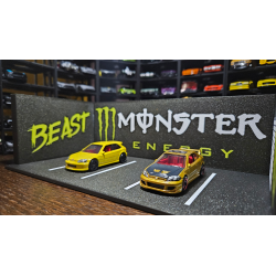 Garage Monster Energy Diorama