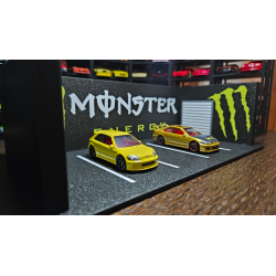 Garage Monster Energy Diorama