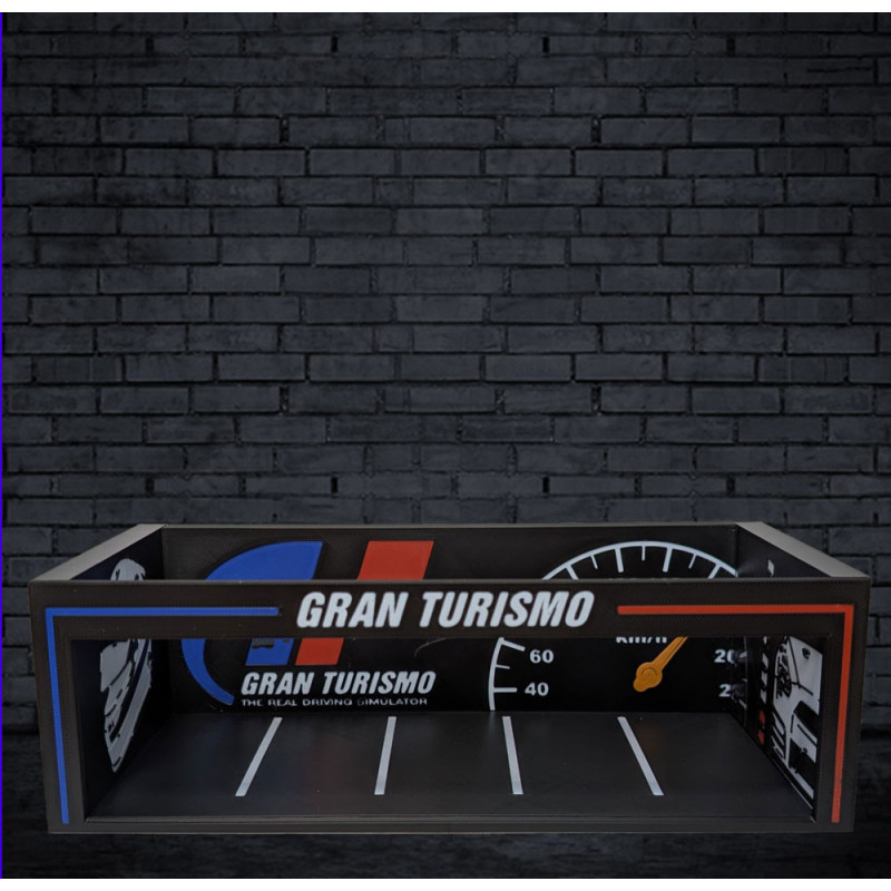 Garage Gran Turismo Diorama échelle 1/64