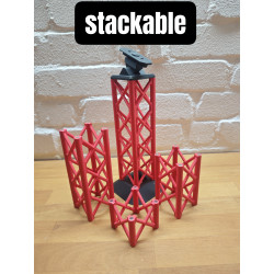 Tours modulaires compatible Hots Wheels - Pack de 4