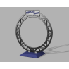 Hot Wheels Monster Truck Ramps - Hoop Jump