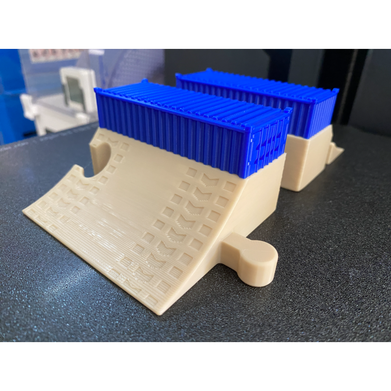 Hot Wheels Monster Truck Ramps - Backflip Shipping Container