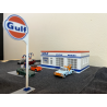 Station service Gulf à l'échelle 1/64