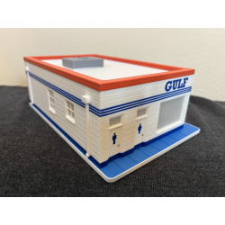 Station service Gulf à l'échelle 1/64