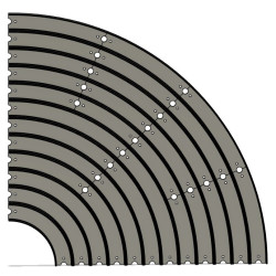 Track Pack 12 pistes compatible Hot Wheels