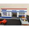 Station service Gulf à l'échelle 1/64