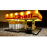 Station service Shell à l'échelle 1/64