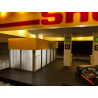 Station service Shell à l'échelle 1/64