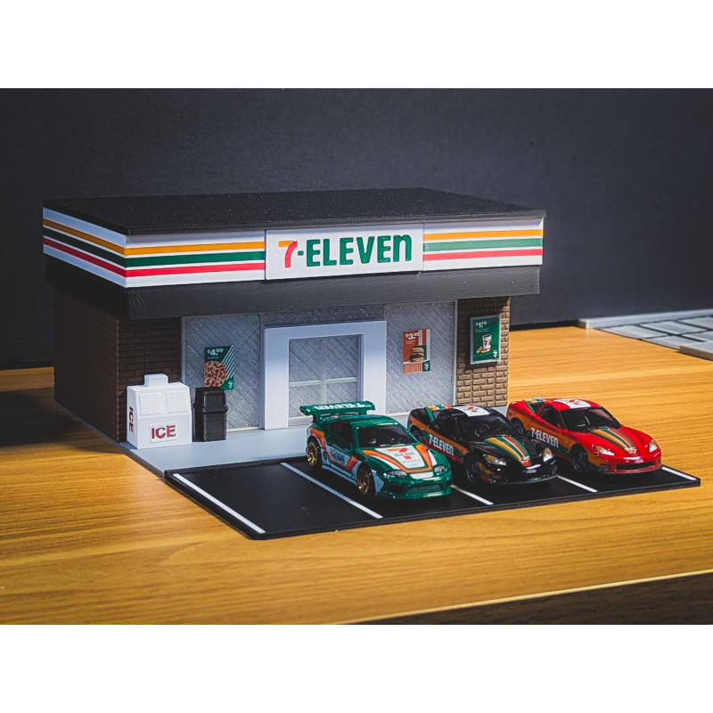 Magasin 7-Eleven à l'échelle 1/64