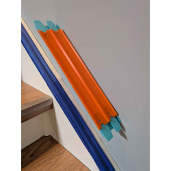 Support mural double pistes Hot Wheels