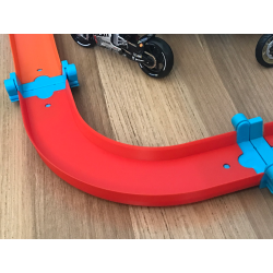 Virage 90 degrés compatible Hot Wheels