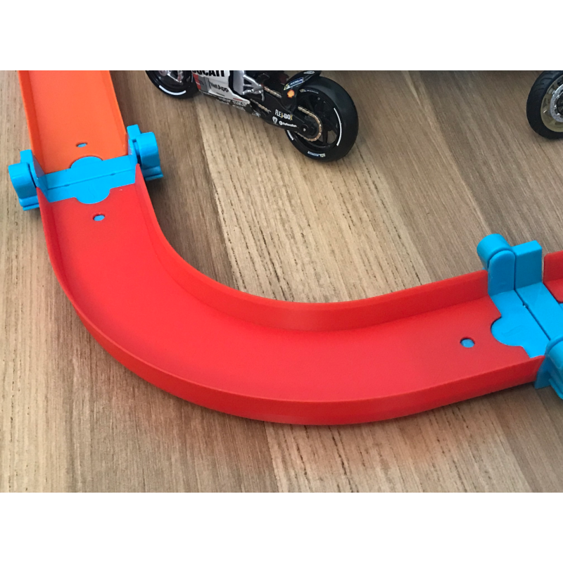 Virage 90 degrés compatible Hot Wheels