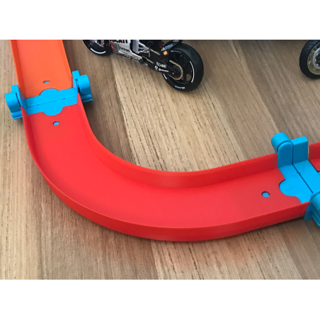 Virage 90 degrés compatible Hot Wheels