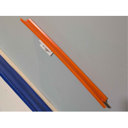 Support mural piste simple compatible Hot Wheels