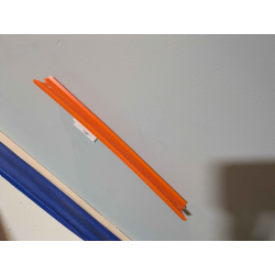 Support mural piste simple compatible Hot Wheels