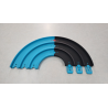 Triple virages 45/90 degrés compatible Hot Wheels