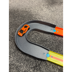 Courbe à 180 degrés compatible Hot Wheels
