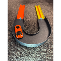 Courbe à 180 degrés compatible Hot Wheels