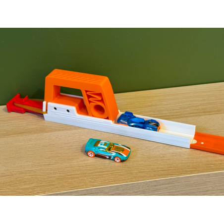 Lanceur simple piste MEGA POWER compatible Hot Wheels