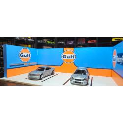 Garage Gulf à l'échelle 1/64