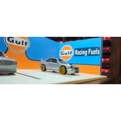 Garage Gulf à l'échelle 1/64