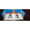 Garage Gulf à l'échelle 1/64