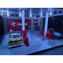 Station-service ORLEN pour voitures à l'échelle 1/64
