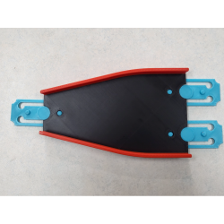 Réducteur de piste en Y 2 pistes vers 1 compatible Hot Wheels