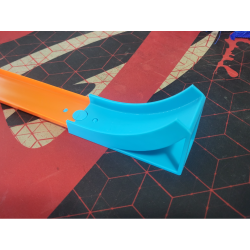 Rampe de saut simple compatible Hot Wheels