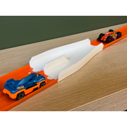 Pack de pistes acrobatiques compatibles Hot Wheels