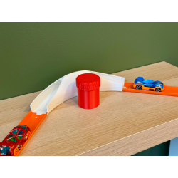 Pack de pistes acrobatiques compatibles Hot Wheels