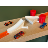 Pack de pistes acrobatiques compatibles Hot Wheels