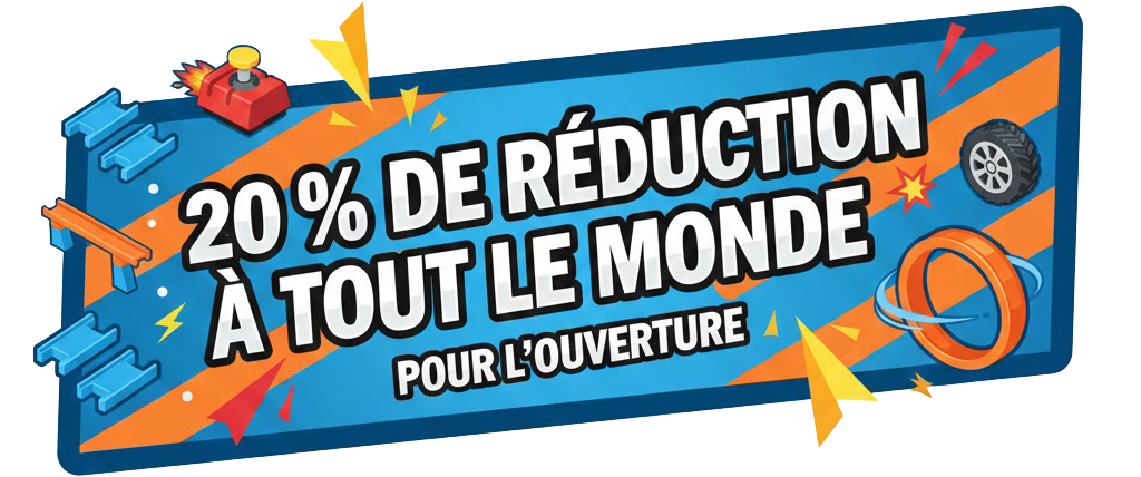 20% de réduction sans minimum ou maximum d'achat pour l'ouverture du site et jusqu'au 28 février 2026.